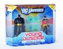 YOUNG JUSTICE 4-1/4 IN BATMAN/ROBIN AF 2-PK