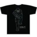 HALO REACH RUNNING BLK T/S MED