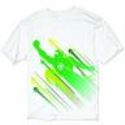 GREEN LANTERN GREEN SILHOUETTES WHITE PX T/S XL