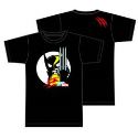 TOKIDOKI X MARVEL CLAW BLK T/S LG