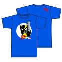 TOKIDOKI X MARVEL CLAW BLUE T/S LG