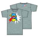 TOKIDOKI X MARVEL OPTIC BLAST GRAY T/S SM