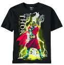 THOR MOVIE STRIKES TWICE BLK T/S XXL