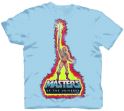 MOTU LARGE HE-MAN & RETRO LOGO BLUE T/S XXL