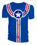 FIGHTING AMERICAN UNIFORM T/S SM