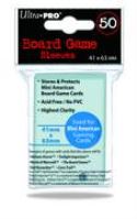 UP 50 CT BOARD GAME SLEEVES MINI EURO SINGLE PACK