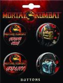MORTAL KOMBAT 4 BUTTON SET #2