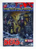 WALKING DEAD SER 1 PX RICK/MICHONNE AF 2-PK CS