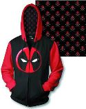 DEADPOOL LOGO PX ZIP HOODIE MED (RES)