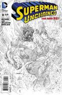 SUPERMAN UNCHAINED #8 BLACK & WHITE VAR ED (RES)