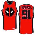 DEADPOOL WADE BASKETBALL JERSEY MED