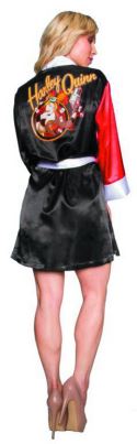 DC BOMBSHELLS HARLEY QUINN PX SATIN ROBE SM/MED