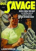 DOC SAVAGE DOUBLE NOVEL VOL 79 DEVILS OF DEEP