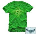 LEGEND OF ZELDA SOARING TRIFORCE KELLY T/S MED