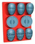 MARVEL DEADPOOL SILICONE TRAY