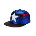 AVENGERS AOU CAPTAIN AMERICA ARMOR 5950 FITTED CAP SZ 7 3/8