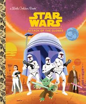 STAR WARS LITTLE GOLDEN BOOK ATTACK OF CLONES