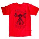 VITRUVIAN DEADPOOL PX RED T/S XL