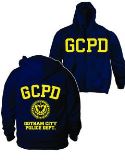 DC GOTHAM CITY PD CADET PX ZIP HOODIE SM