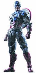 MARVEL UNIVERSE VARIANT PLAY ARTS KAI CAPTAIN AMERICA AF