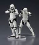 STAR WARS E7 FIRST ORDER STORMTROOPER ARTFX+ STATUE 2PK