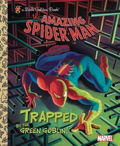 SPIDER-MAN TRAPPED BY GREEN GOBLIN LITTLE GOLDEN BK REISSUE