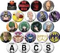 ONE PUNCH MAN 1-1/4IN 144 PIECE BUTTON ASST