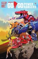 GO GO POWER RANGERS #2 MAIN & MIX