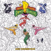 MIGHTY MORPHIN POWER RANGERS ADULT COLORING BOOK TP