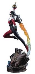 DC SUPER POWERS COLL HARLEY QUINN 19IN MAQUETTE