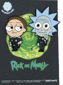 RICK AND MORTY COP RICK AND MORTY LAPEL PIN 2PC SET