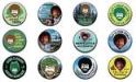 BOB ROSS 1-1/4IN 144 PIECE BUTTON ASST