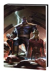 THANOS WARS INFINITY ORIGIN OMNIBUS HC LEE VAR