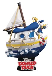 DISNEY DS-029 DONALD DUCKS BOAT D-STAGE SER PX 6IN STATUE (C