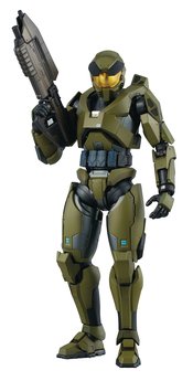 RE EDIT HALO MASTER CHIEF MJOLNIR MARK V PX 1/12 SCALE AF (N