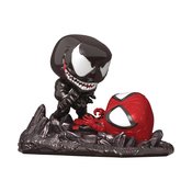 POP COMIC MOMENT MARVEL SPIDER-MAN VS VENOM METALLIC PX FIG