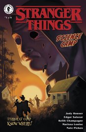 STRANGER THINGS SCIENCE CAMP #1 (OF 4) CVR A KALVACHEV