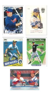 TOPPS 2021 ARCHIVES SIG SER BASEBALL RETIRED ED T/C BOX (NET