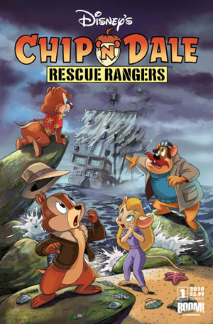Chip 'N Dale Rescue Rangers #1 Cover B