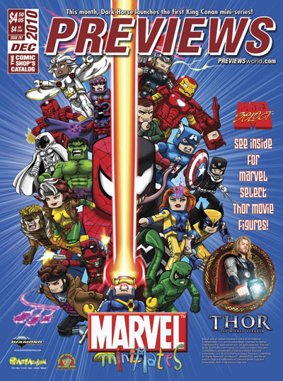 October Previews Front Cover