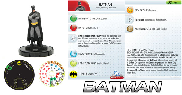 DC HeroClix 75th Anniversary - Batman