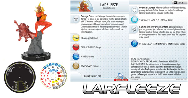 DC HeroClix 75th Anniversary - Larfleeze