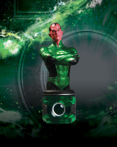sinestro_bust