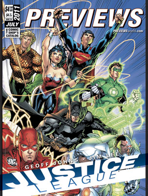 July PREVIEWS Front Cover