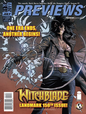 July PREVIEWS Back Cover