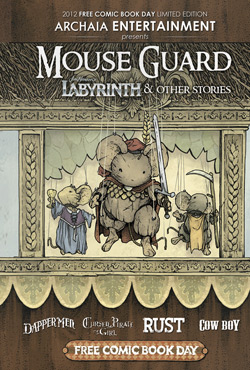 Mouse Guard, Labyrinth and More HC Flip Book