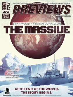 April PREVIEWS Front Cover