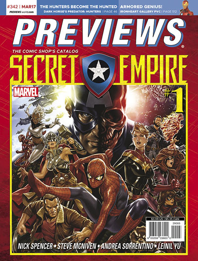 Back Cover -- Marvel Comics' Secret Empire #1