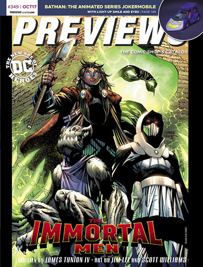 Front Cover -- DC Entertainment's The Immortal Men