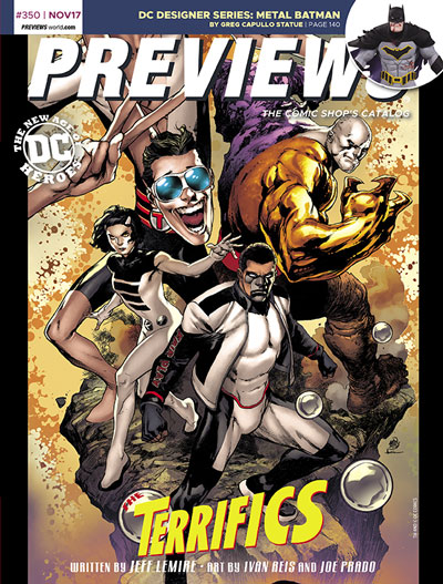 Front Cover -- DC Entertainment's The Terrifics
